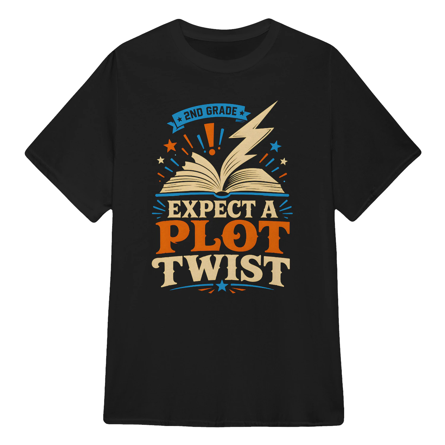SECOND GRADE STORY ENERGY  RETRO READING & SCHOOL SPIRIT