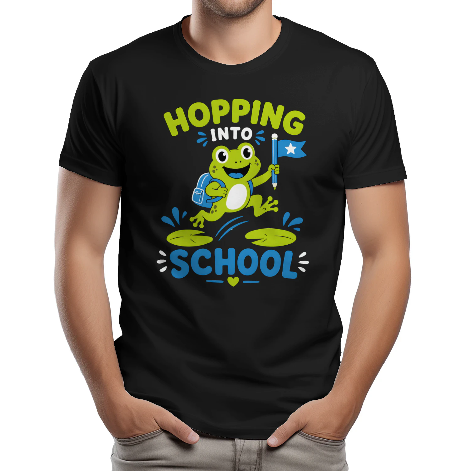HOPPPING INTO SCHOOL