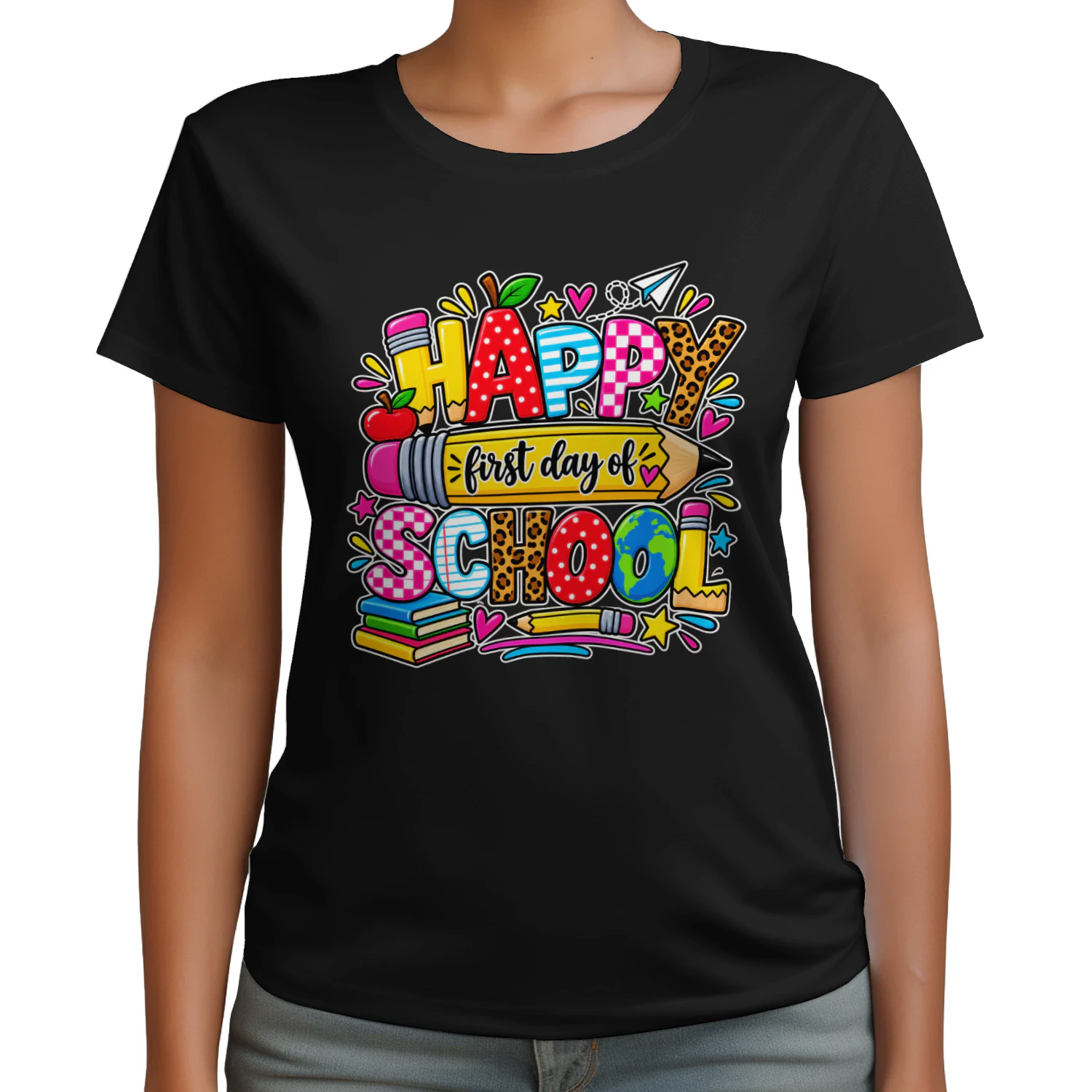 BACK TO SCHOOL, HAPPY FIRST DAY OF SCHOOL.