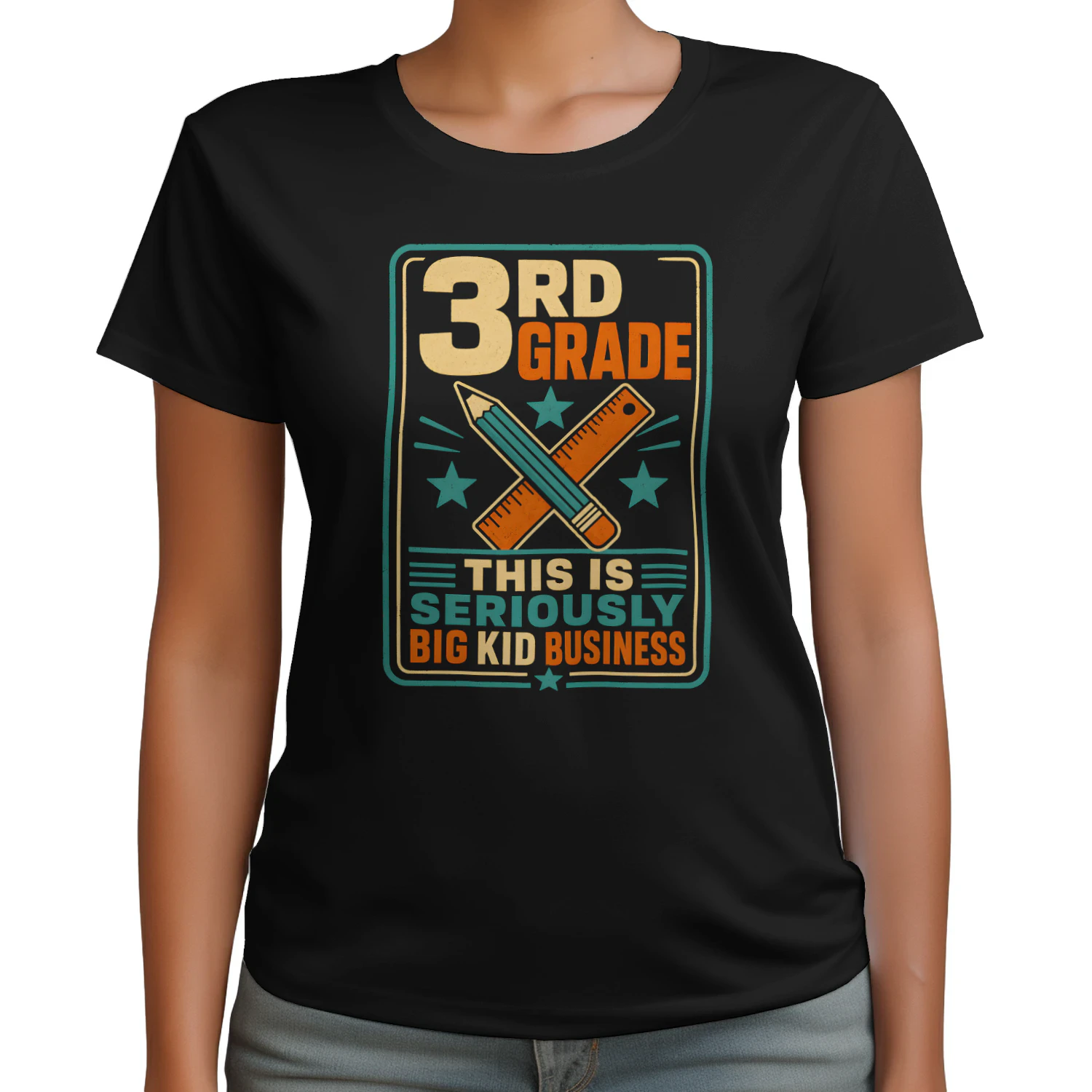 THIRD GRADE SCHOOL SPIRIT  RETRO CLASSROOM ENERGY