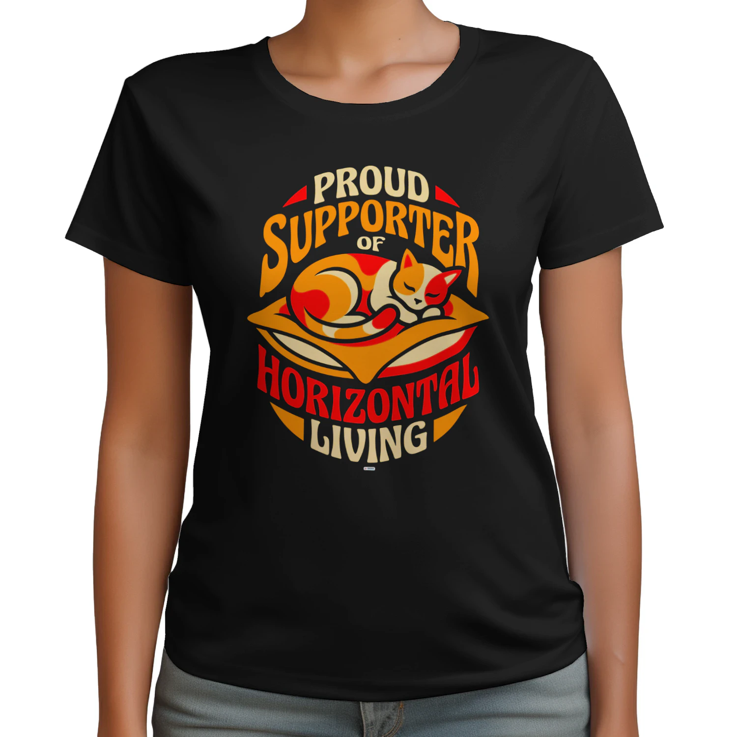 PROUD SUPPORTER HORIZONTAL LIVING