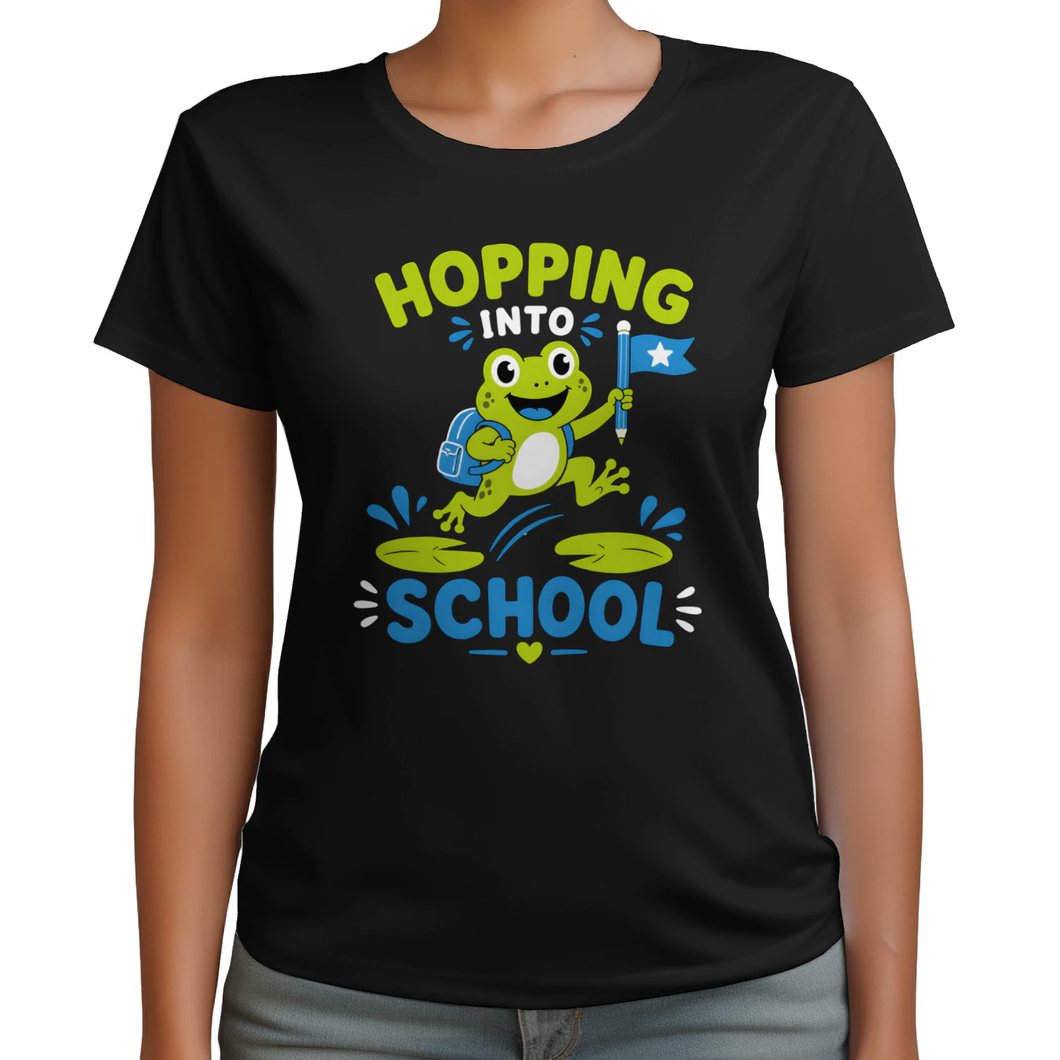 HOPPPING INTO SCHOOL