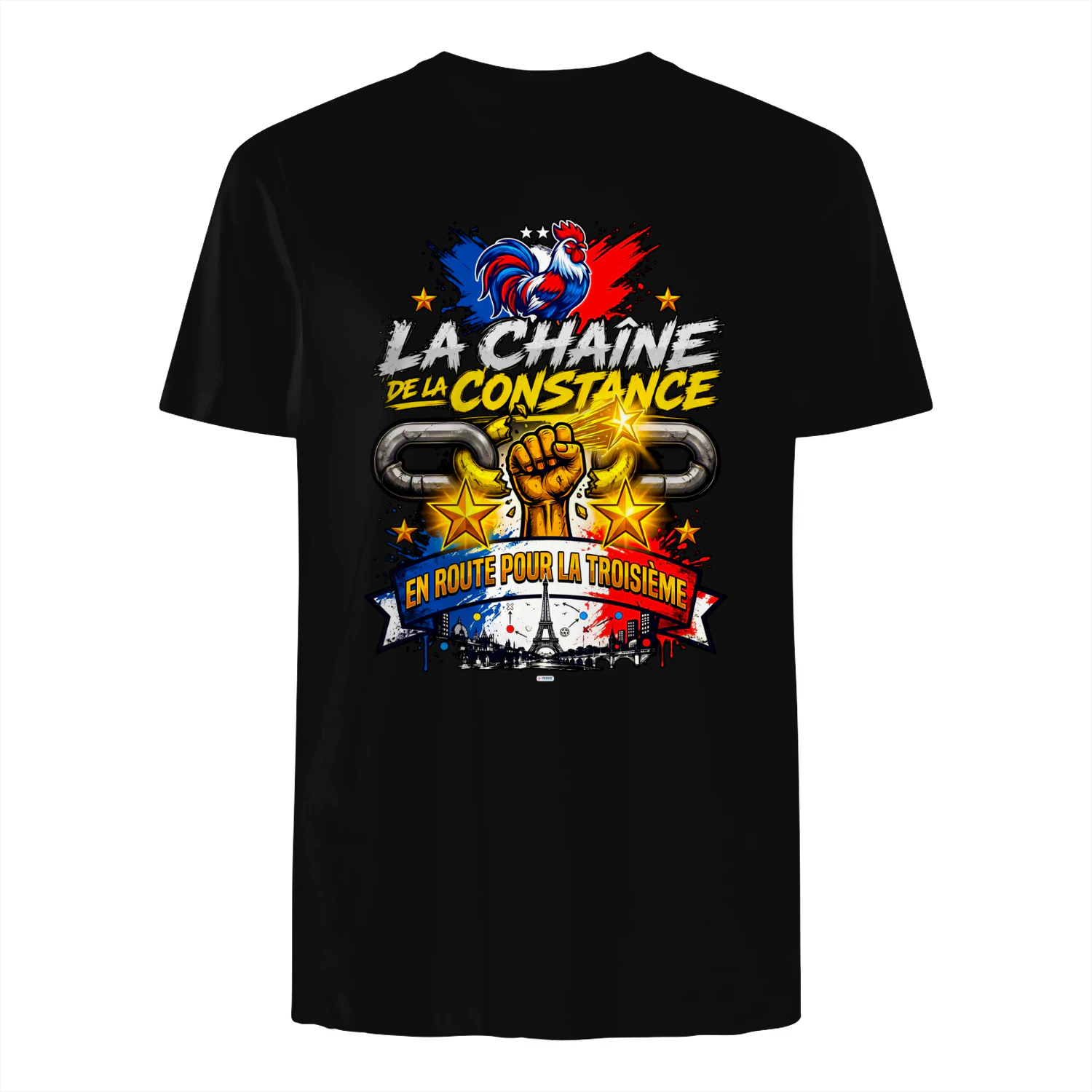 FIER SUPPORTER FRANÇAIS ESPRIT DE VICTOIRE TRICOLORE