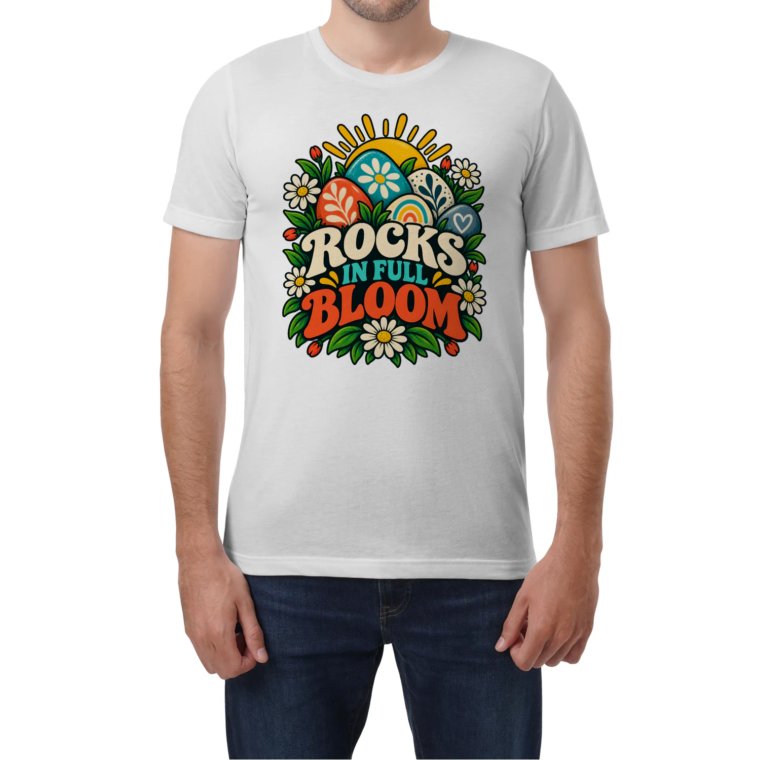 Rocks In Full Bloom