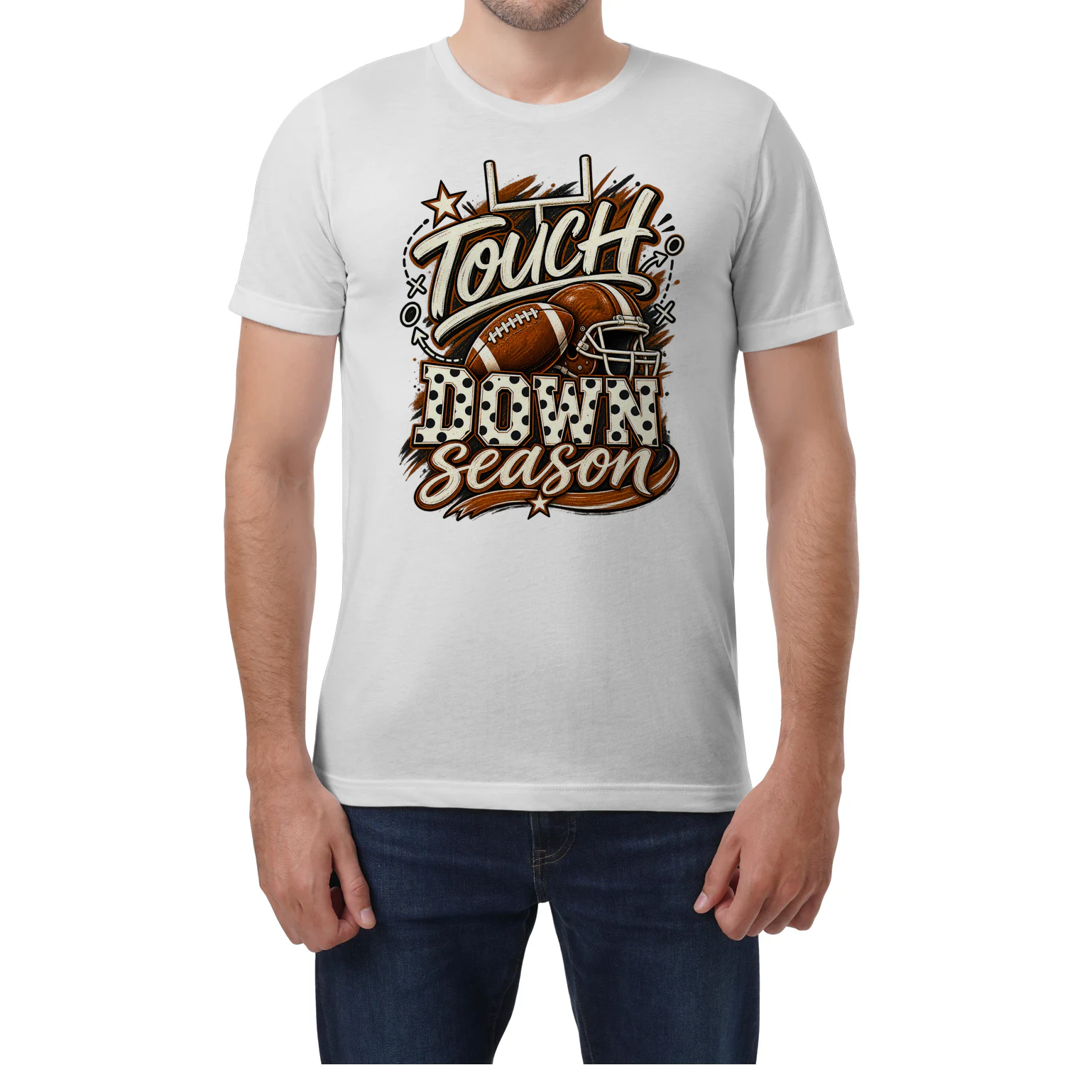 Football Season Classic Unisex T-shirt – Touch Down Season
