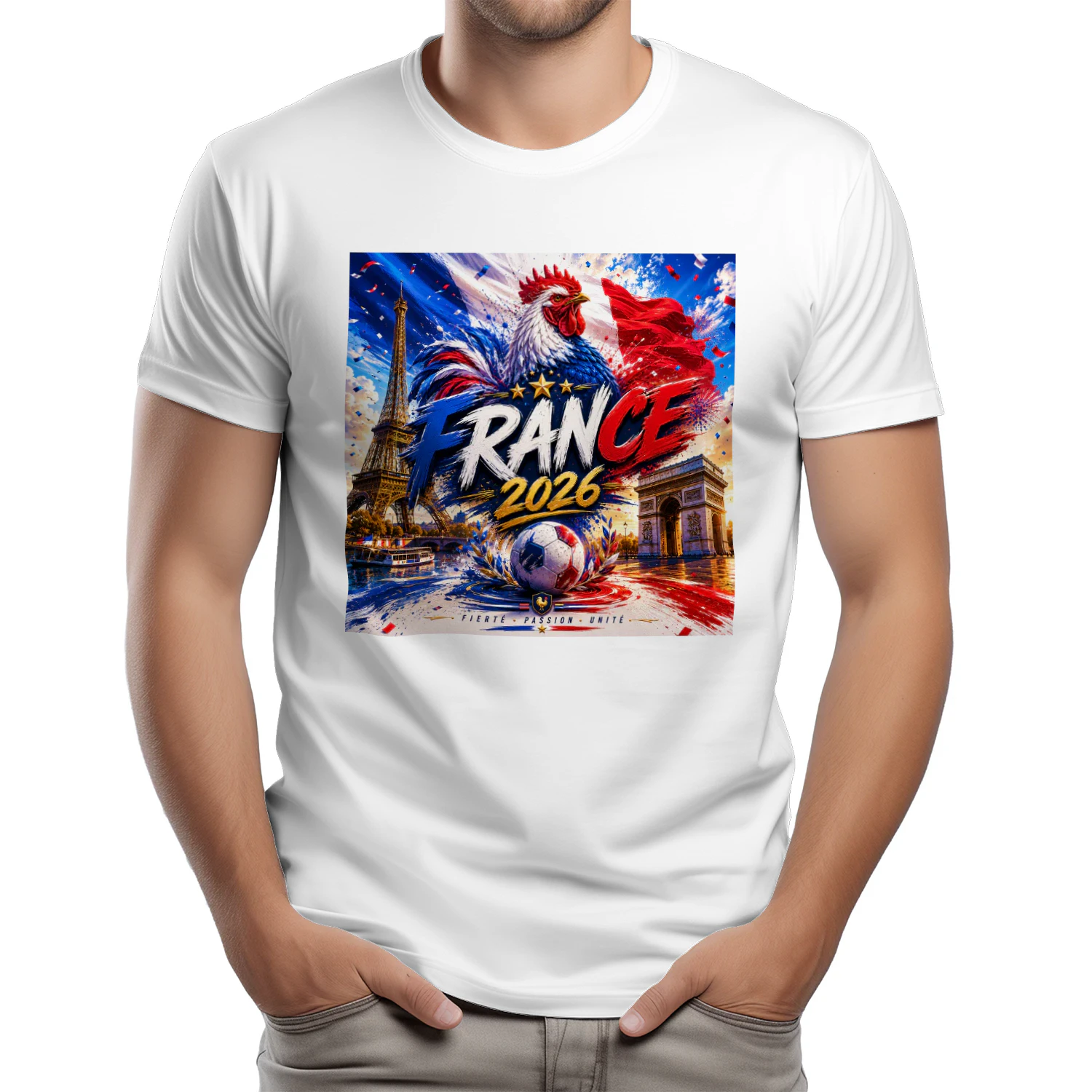 FRANCE 2026 PASSION - FIERTE - UNITE.