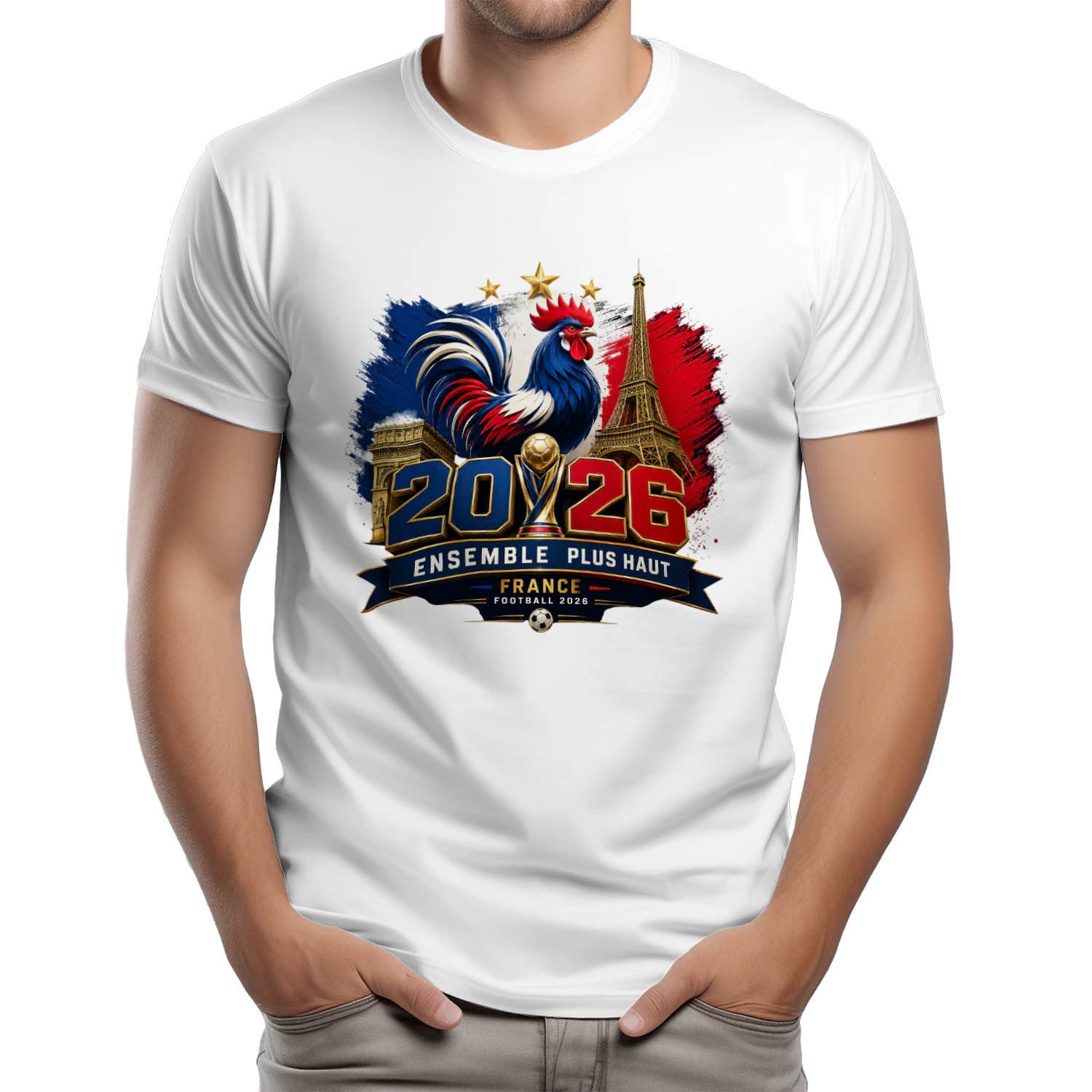 FRANCE 2026 ENSEMBLE PLUS HAUT, FRANCE FOOTBALL 2026