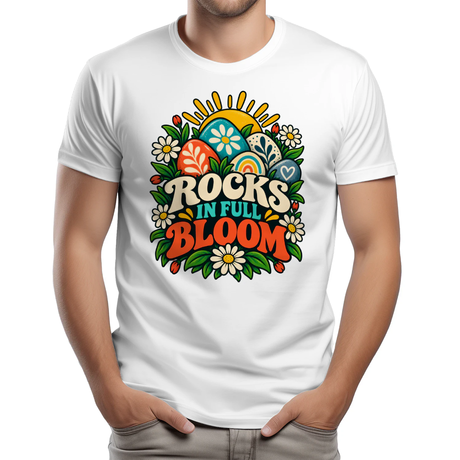 Rocks In Full Bloom