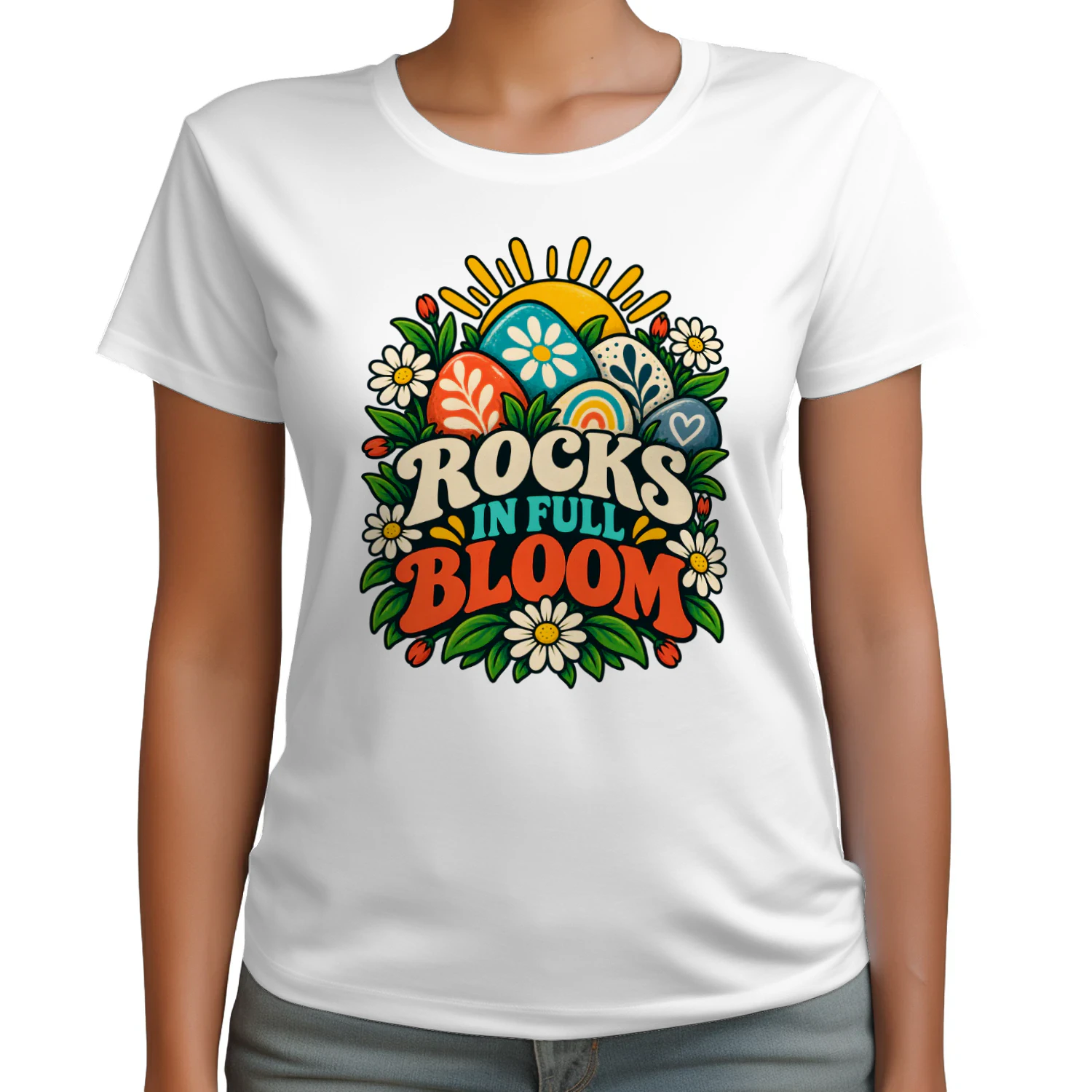 Rocks In Full Bloom
