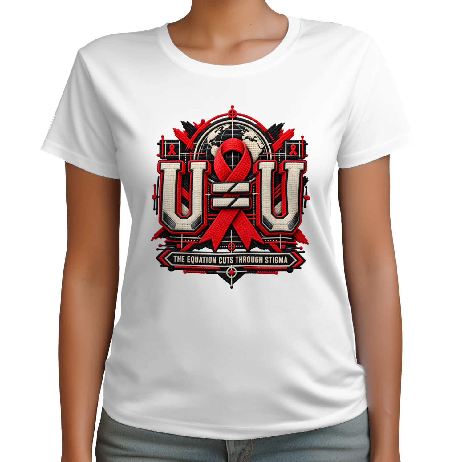 U=U SCIENCE OVER STIGMA  RED RIBBON ADVOCACY