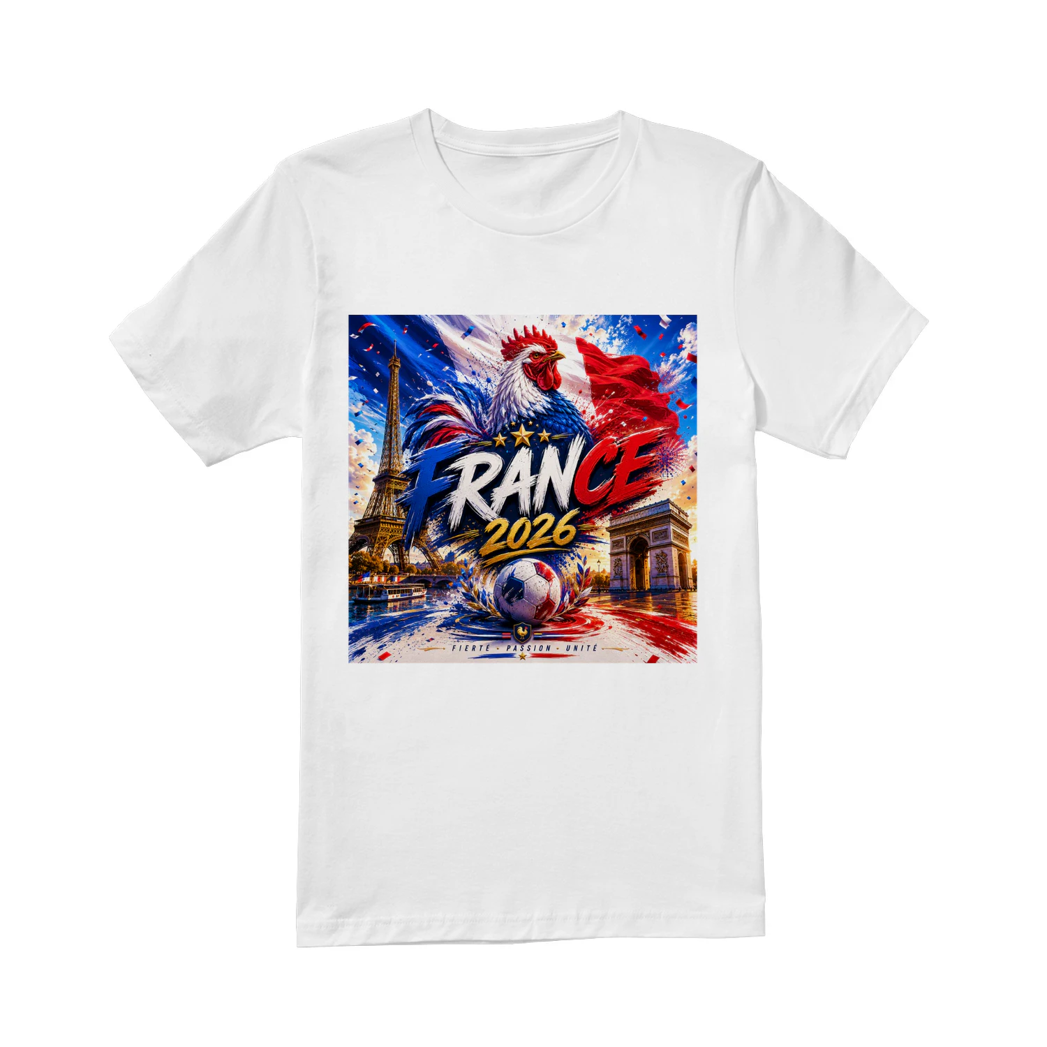 FRANCE 2026 PASSION - FIERTE - UNITE.