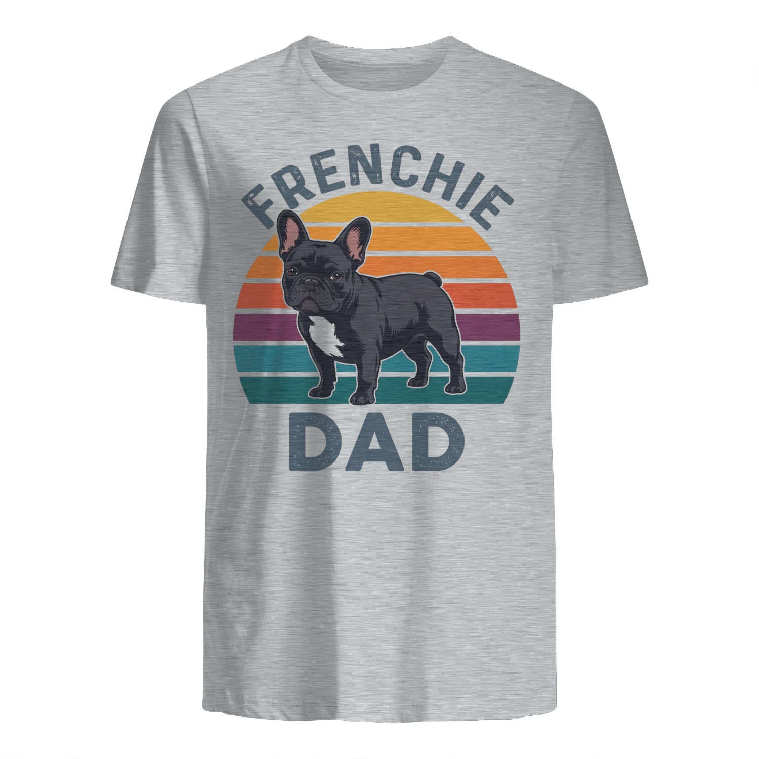 Retro Vintage Frenchie Dad Dog Lover Apparel
