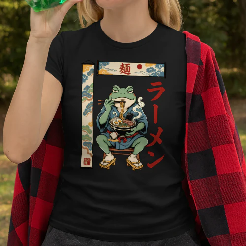 The Angry Japanese Ramen Frog