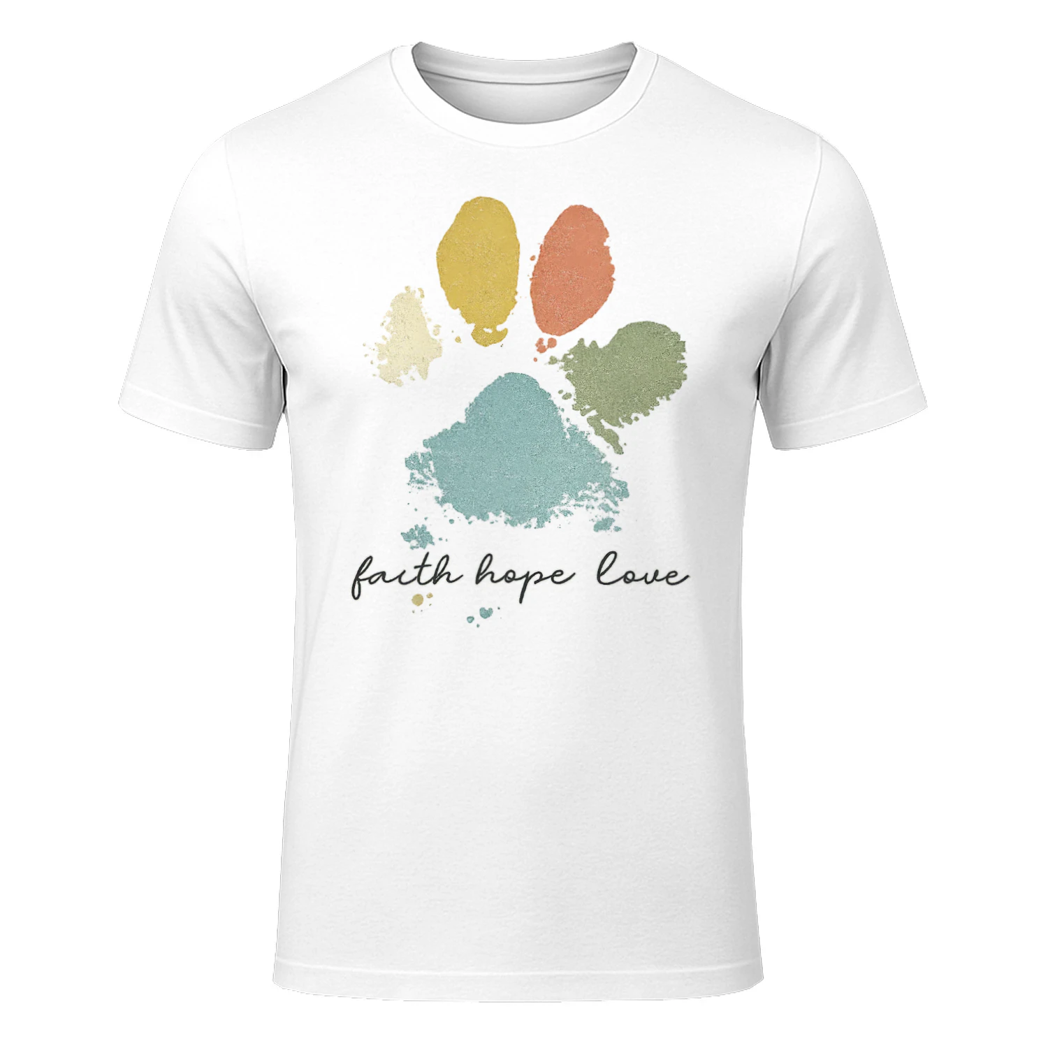 🐾 Faith Hope Love – Because Every Paw Leaves a Mark on Your Heart