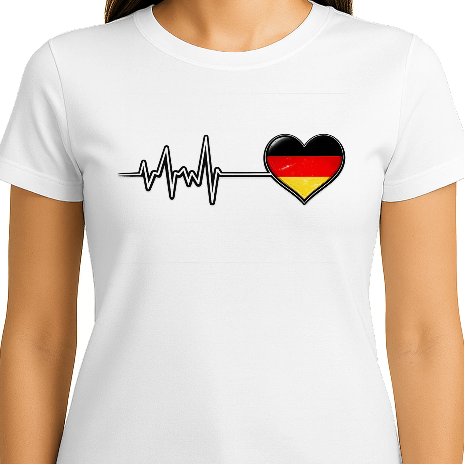 deutschland herzschlag puls herzlinie ekg