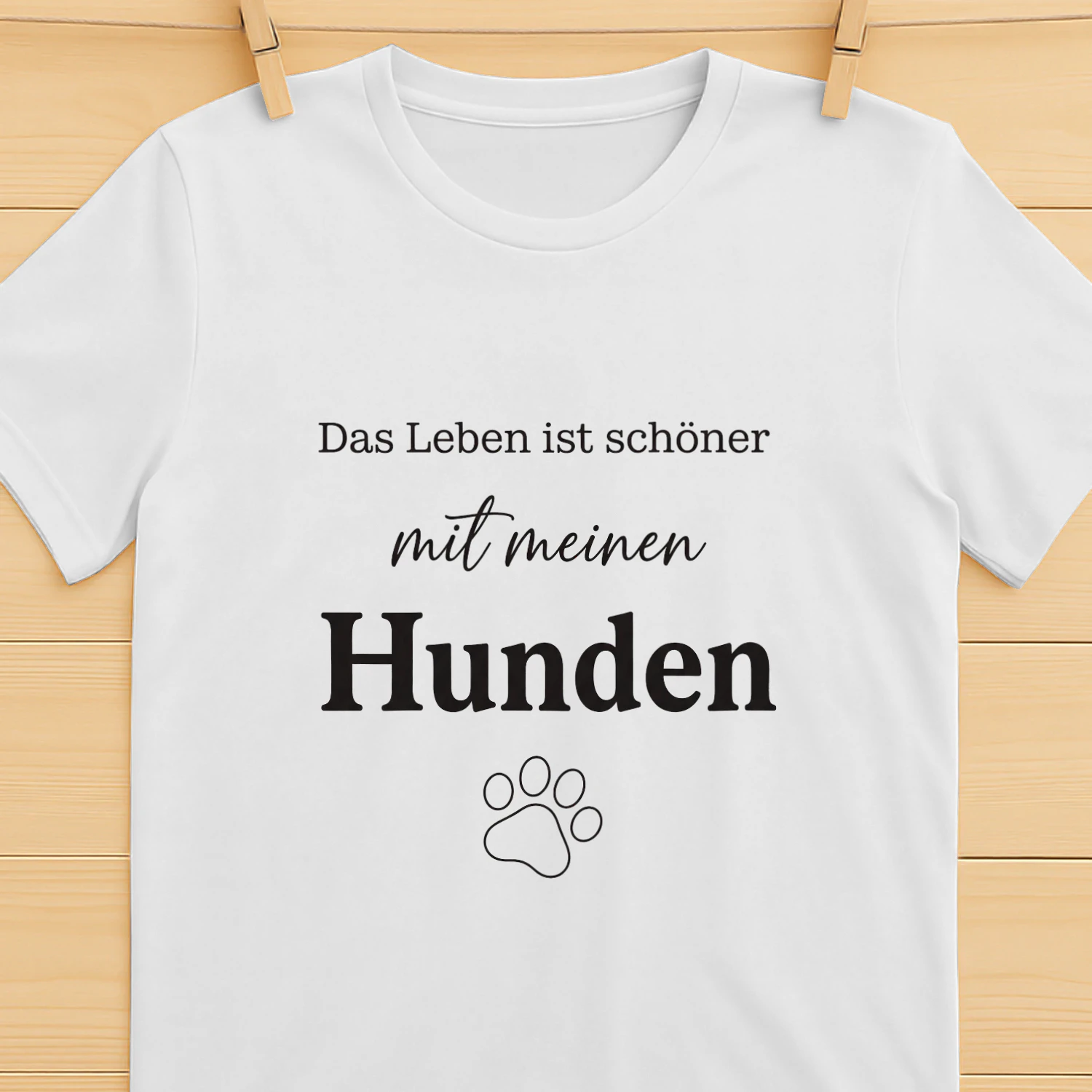 Das Leben ist schöner mit meinen Hunden