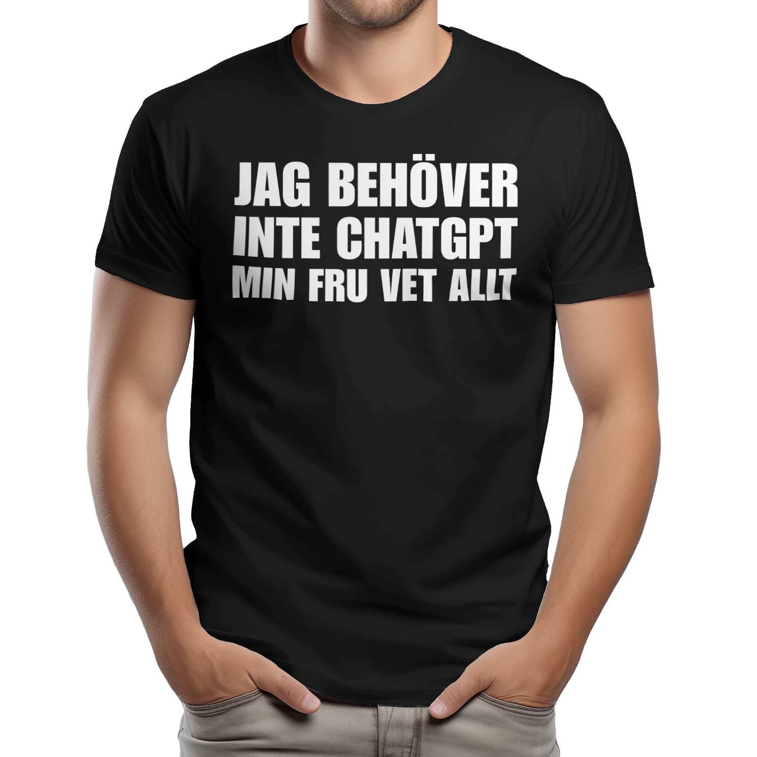 Jag Behöver Inte ChatGPT Min Fru Vet Allt
