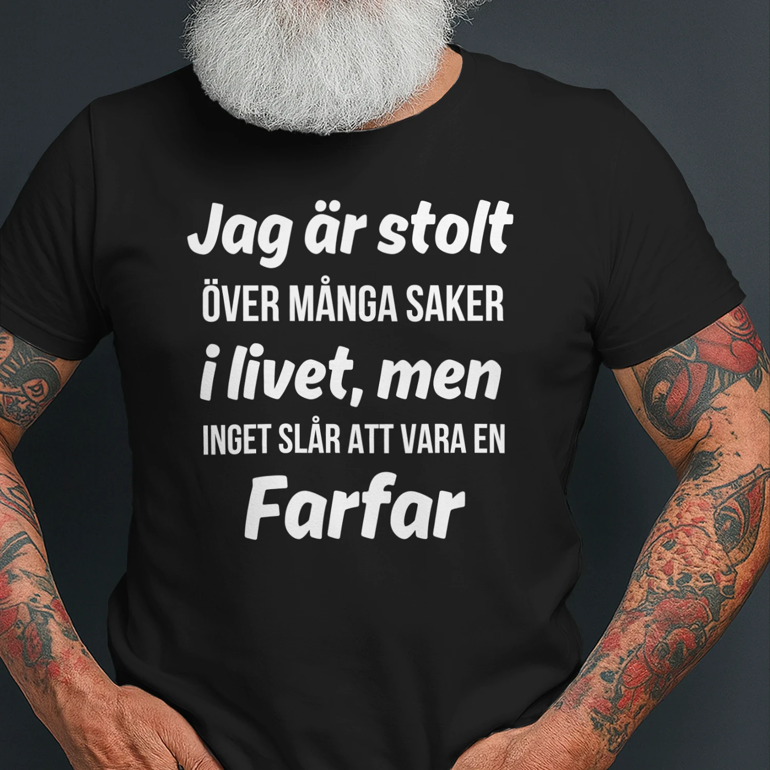 Jag är Stolt Över Många Saker i Livet, Men Inget Slår Att Vara En Farfar