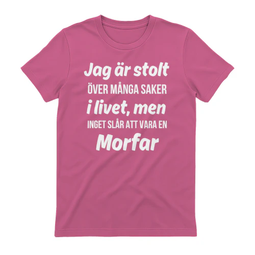 Jag är Stolt Över Många Saker i Livet, Men Inget Slår Att Vara En Morfar