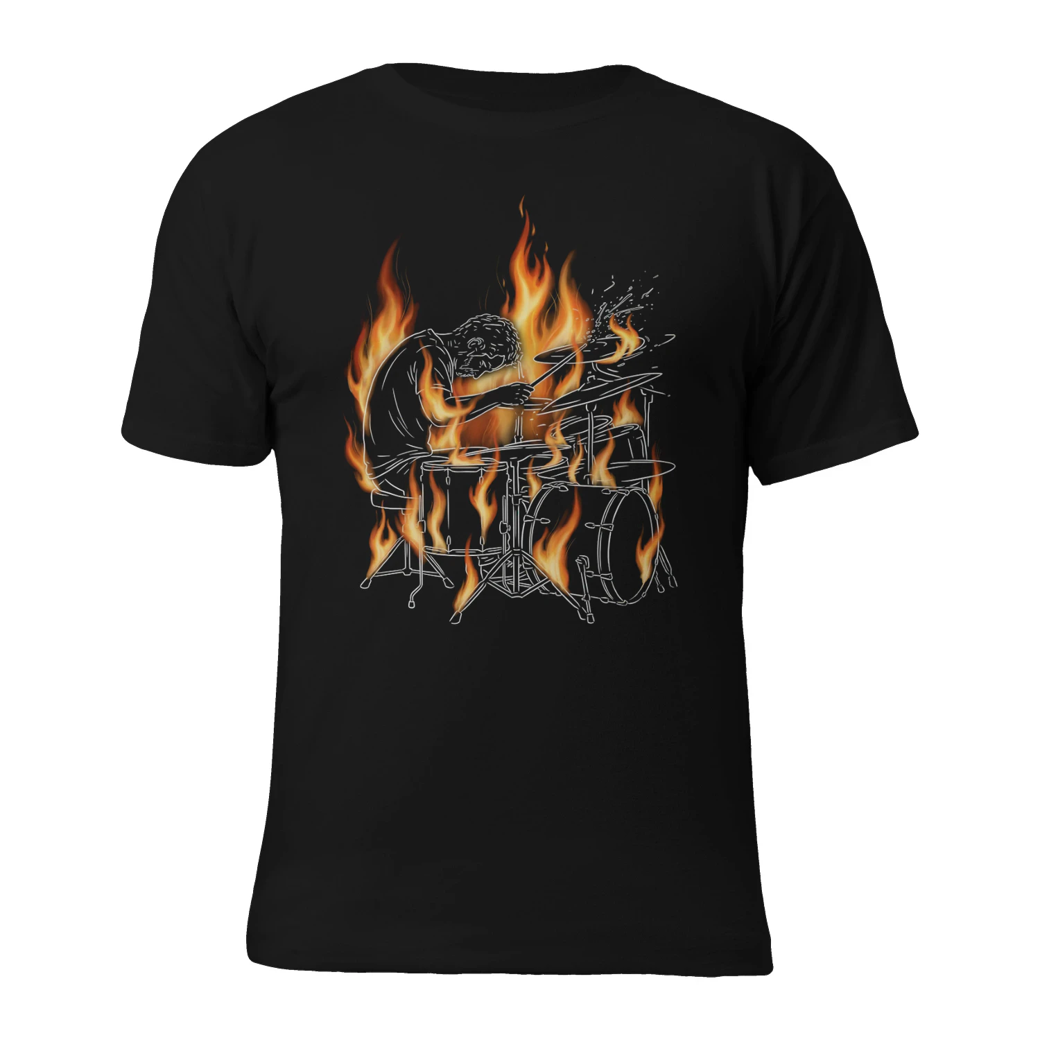 Drum Playing Fire 3
