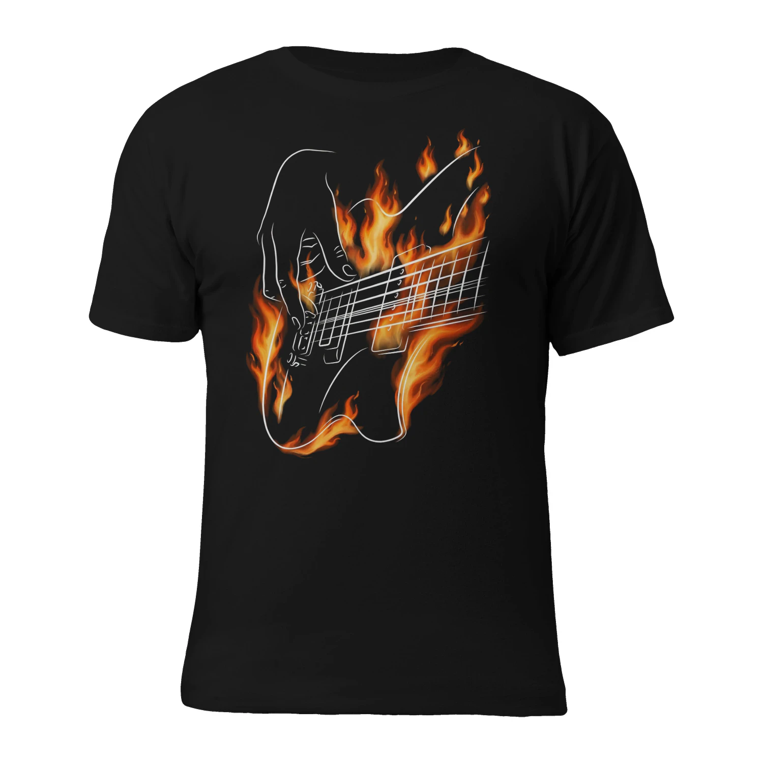 Guitar Playing Fire