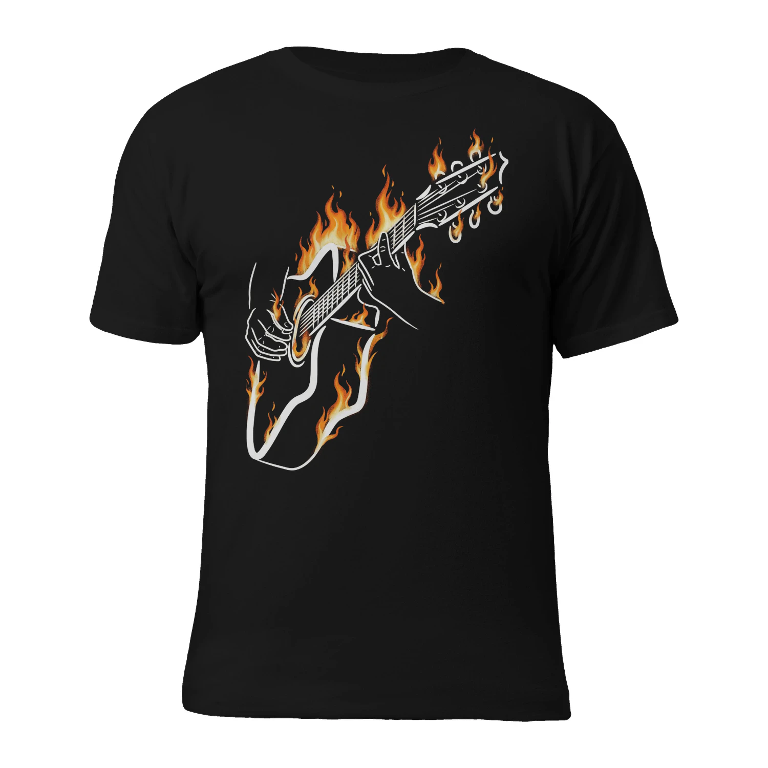 Guitar Playing Fire 2