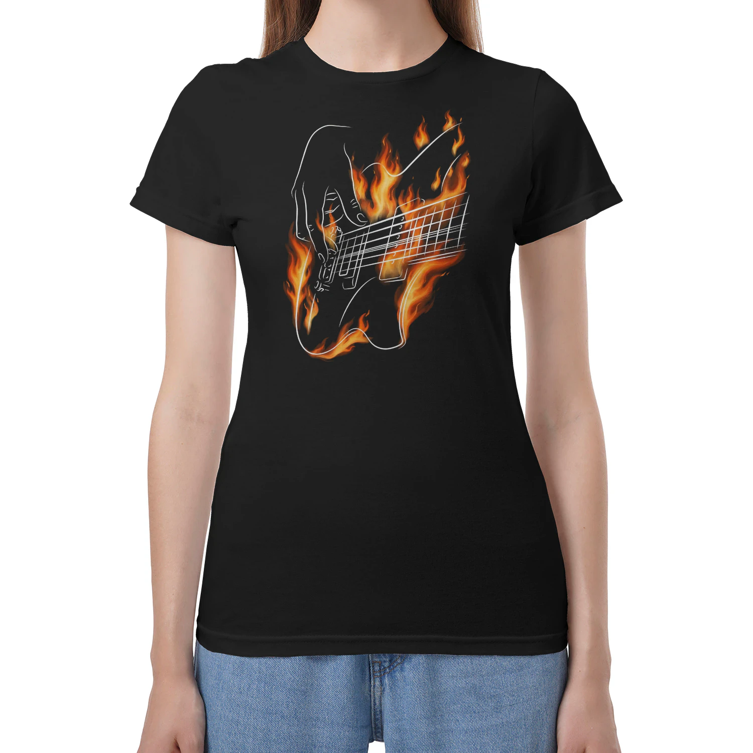 Guitar Playing Fire