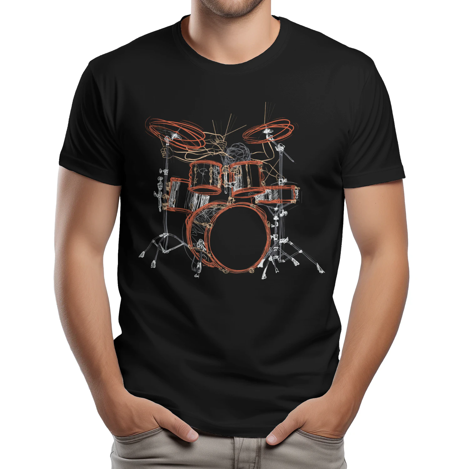 Drum  Drawing Line Color