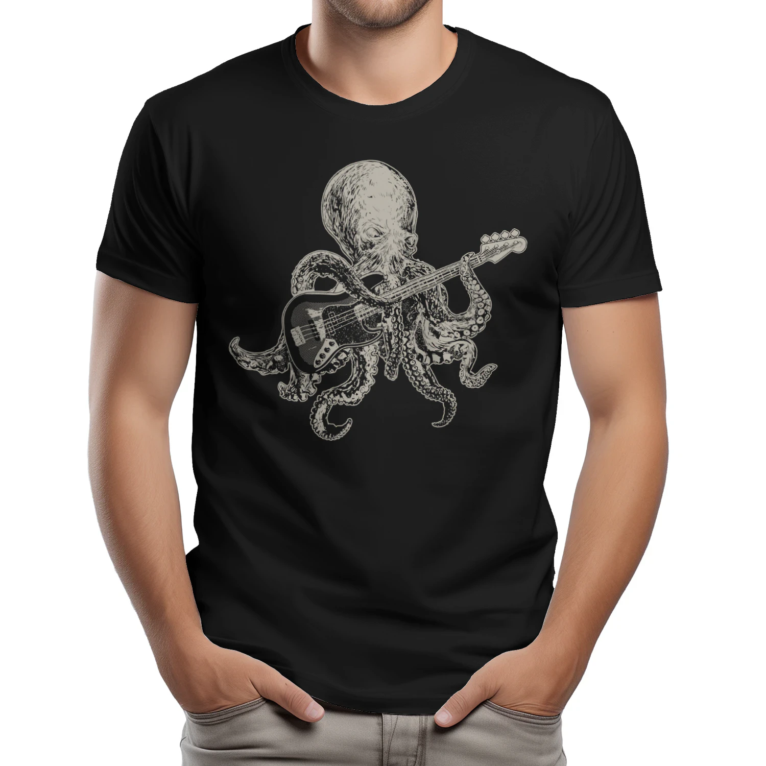 Bass Guitar Octopus