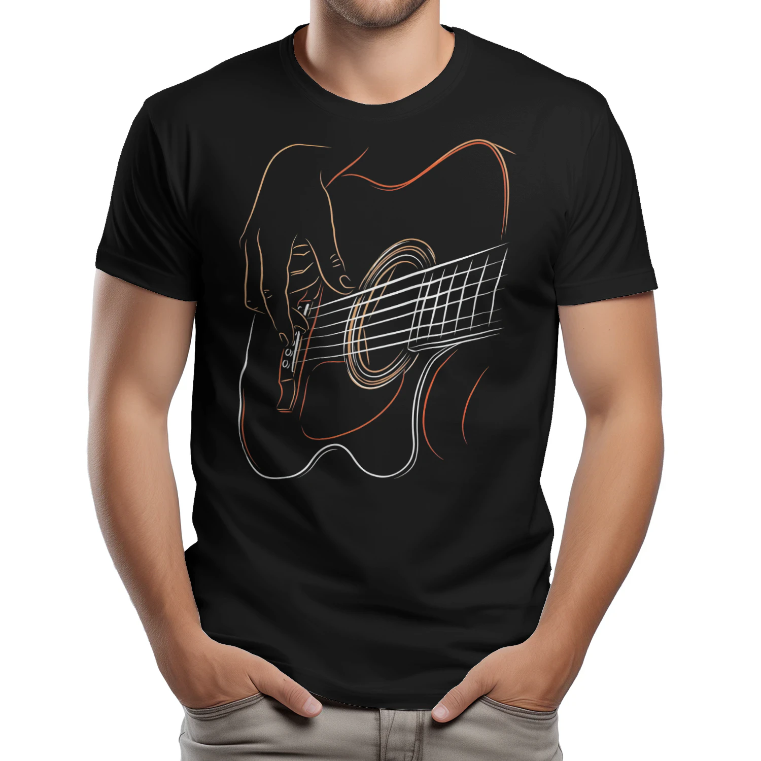 Guitar Playing Line Acoustic