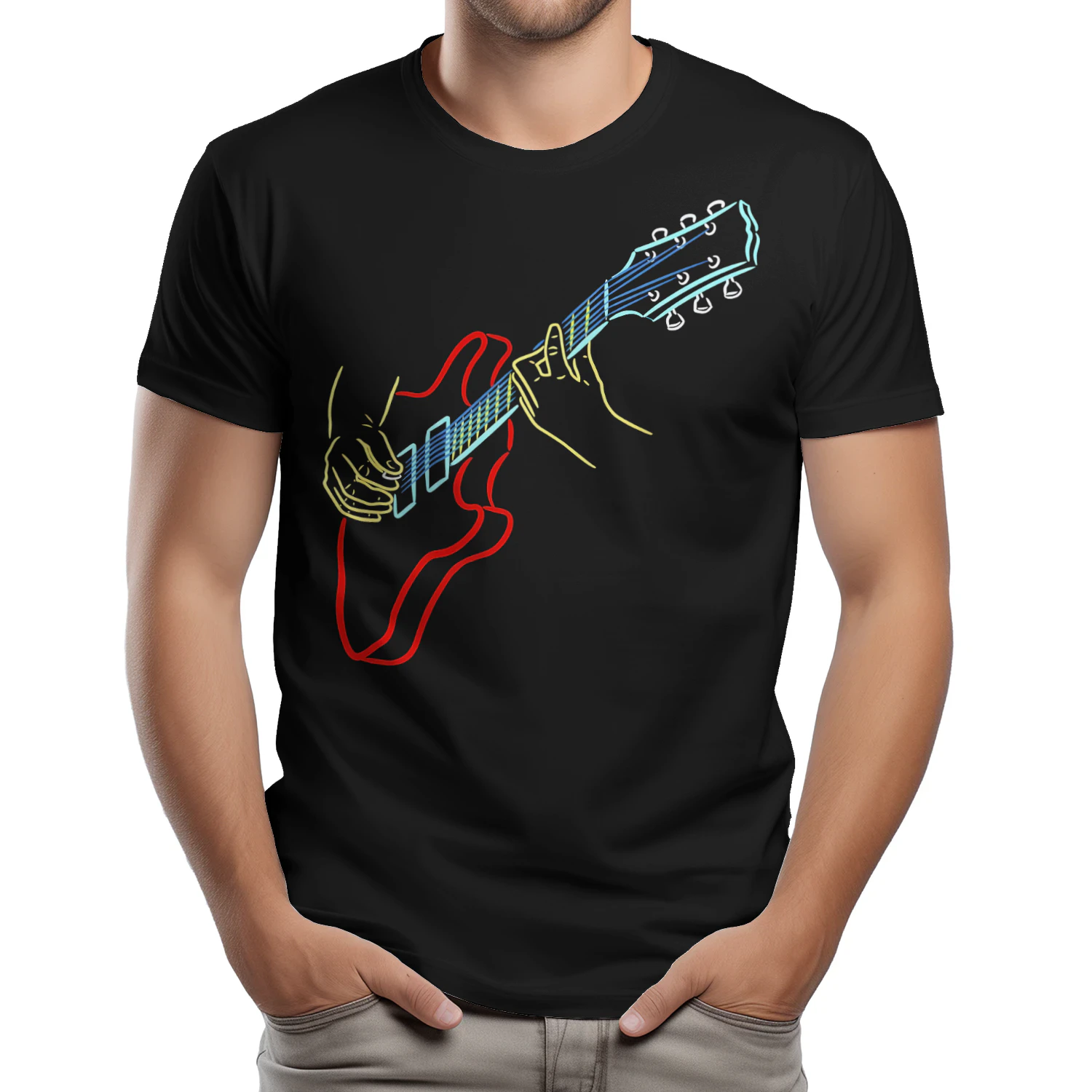 Guitar Playing Line Electric