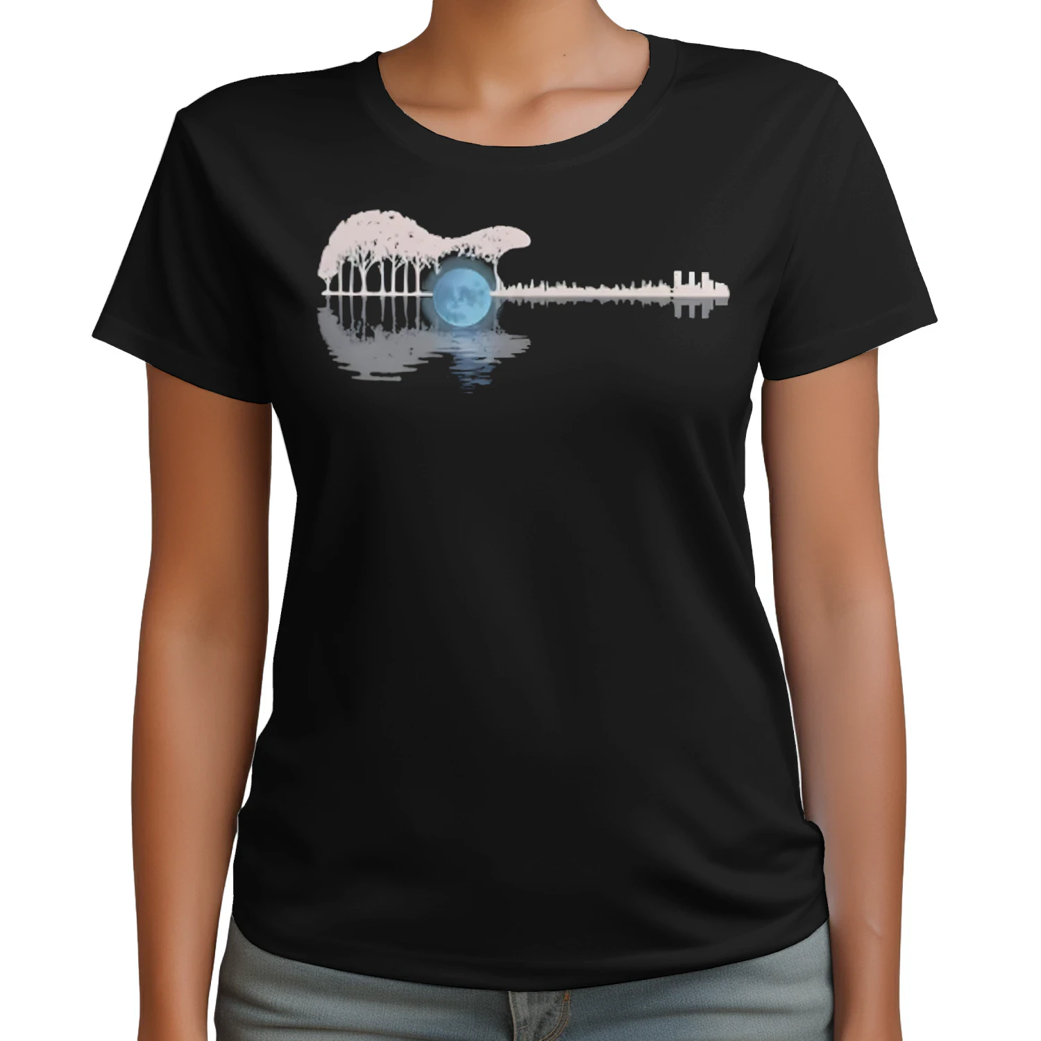 Guitar Moon Shadow Electric