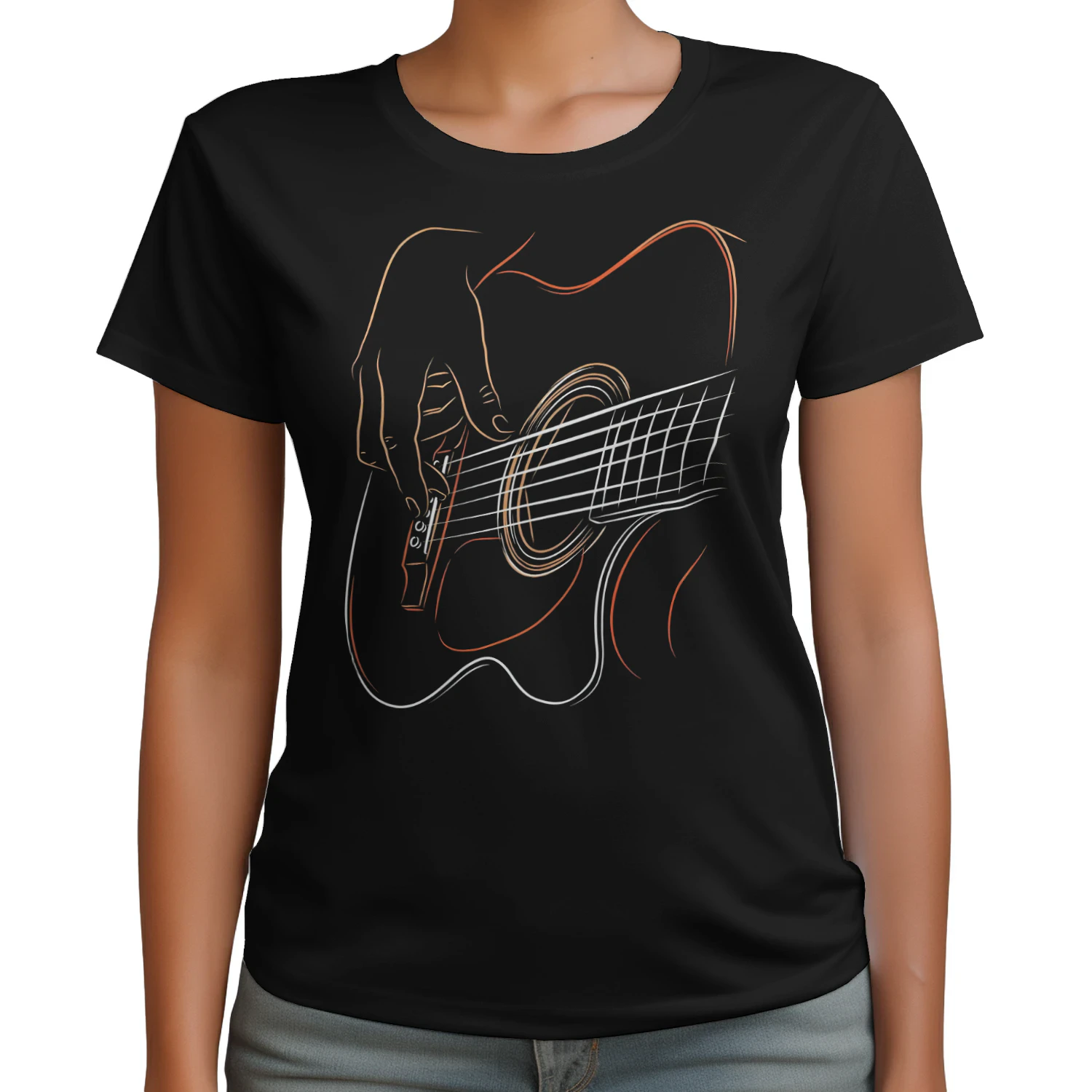 Guitar Playing Line Acoustic