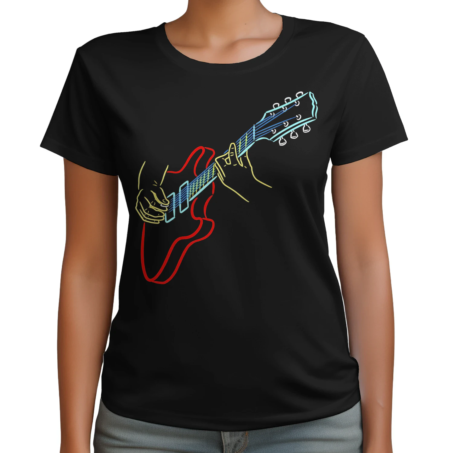 Guitar Playing Line Electric
