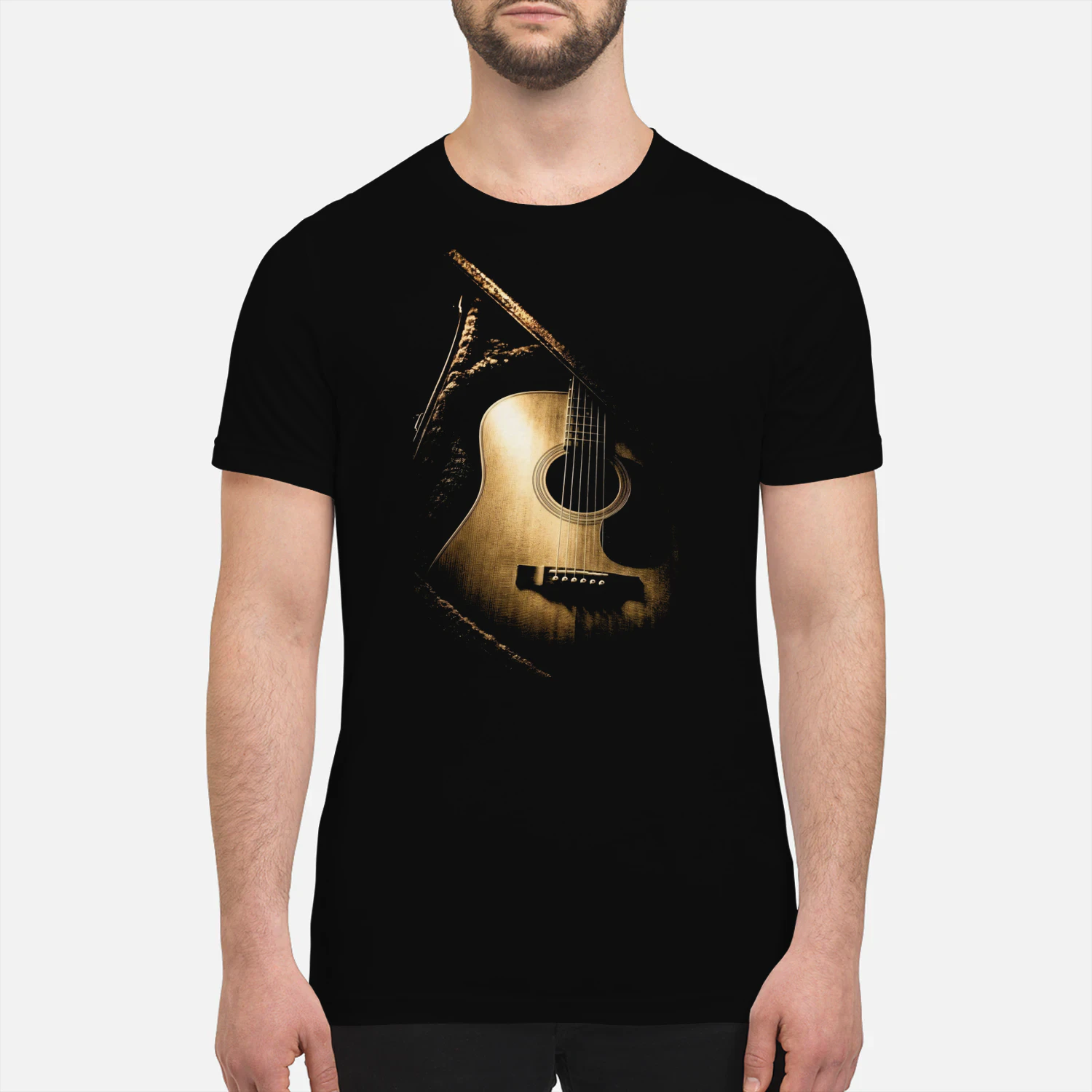 Guitar In Case Acoustic