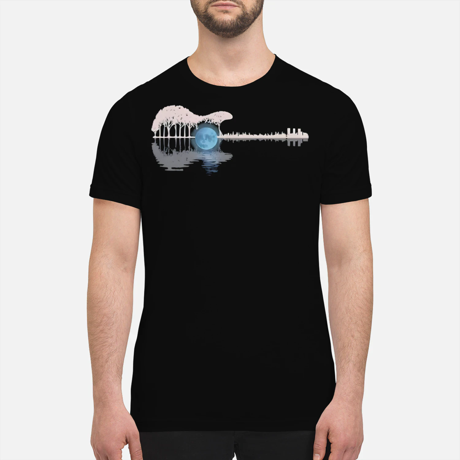 Guitar Moon Shadow Electric