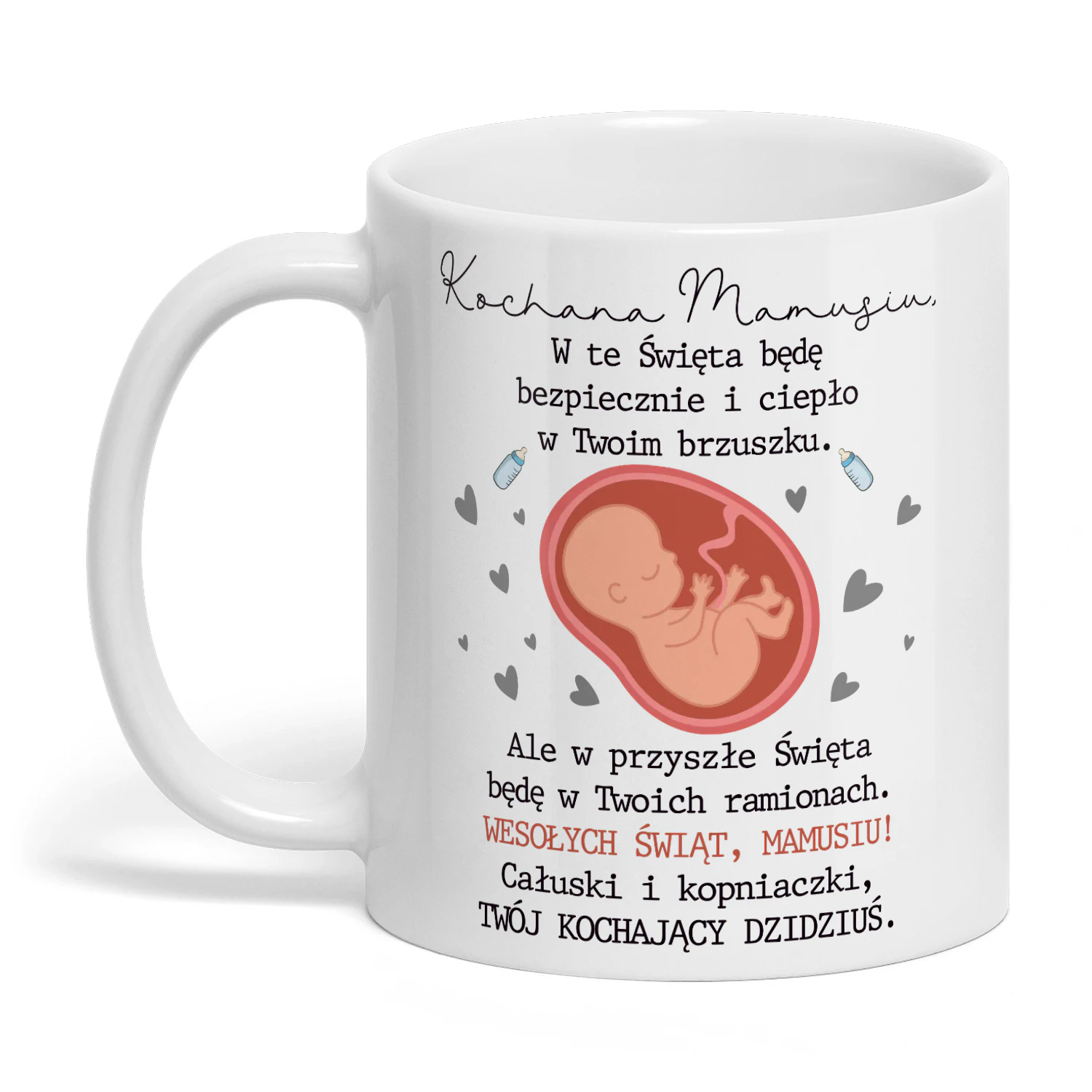 Kochana Mamusiu Wesołych Świąt