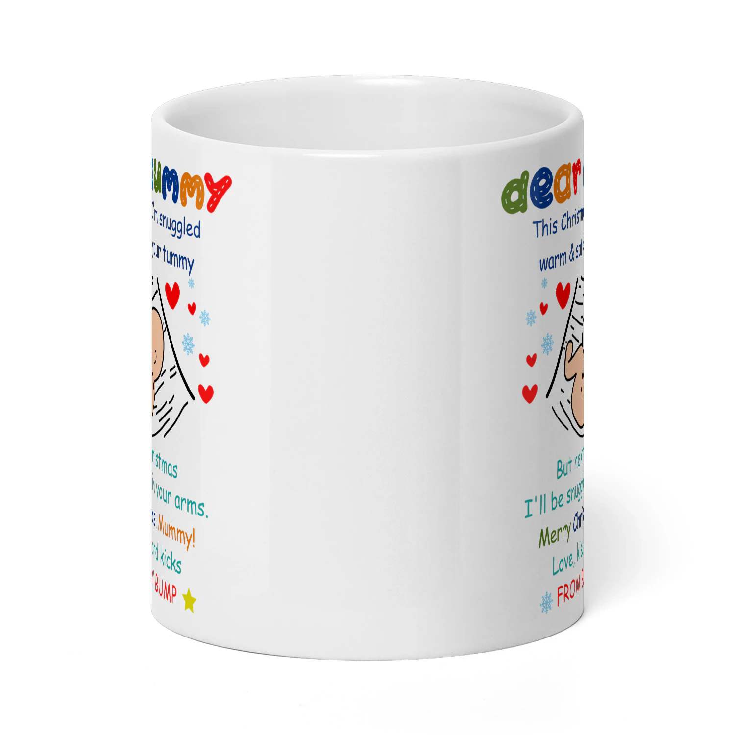 Dear Mummy Merry Christmas