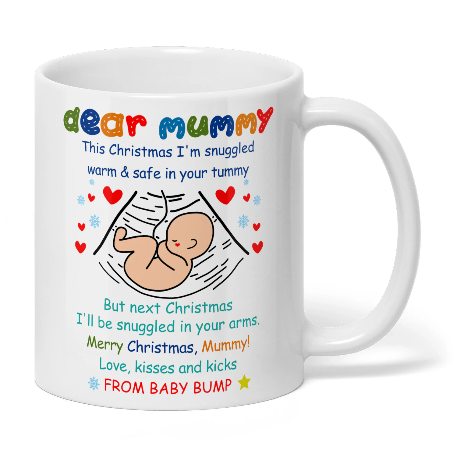 Dear Mummy Merry Christmas