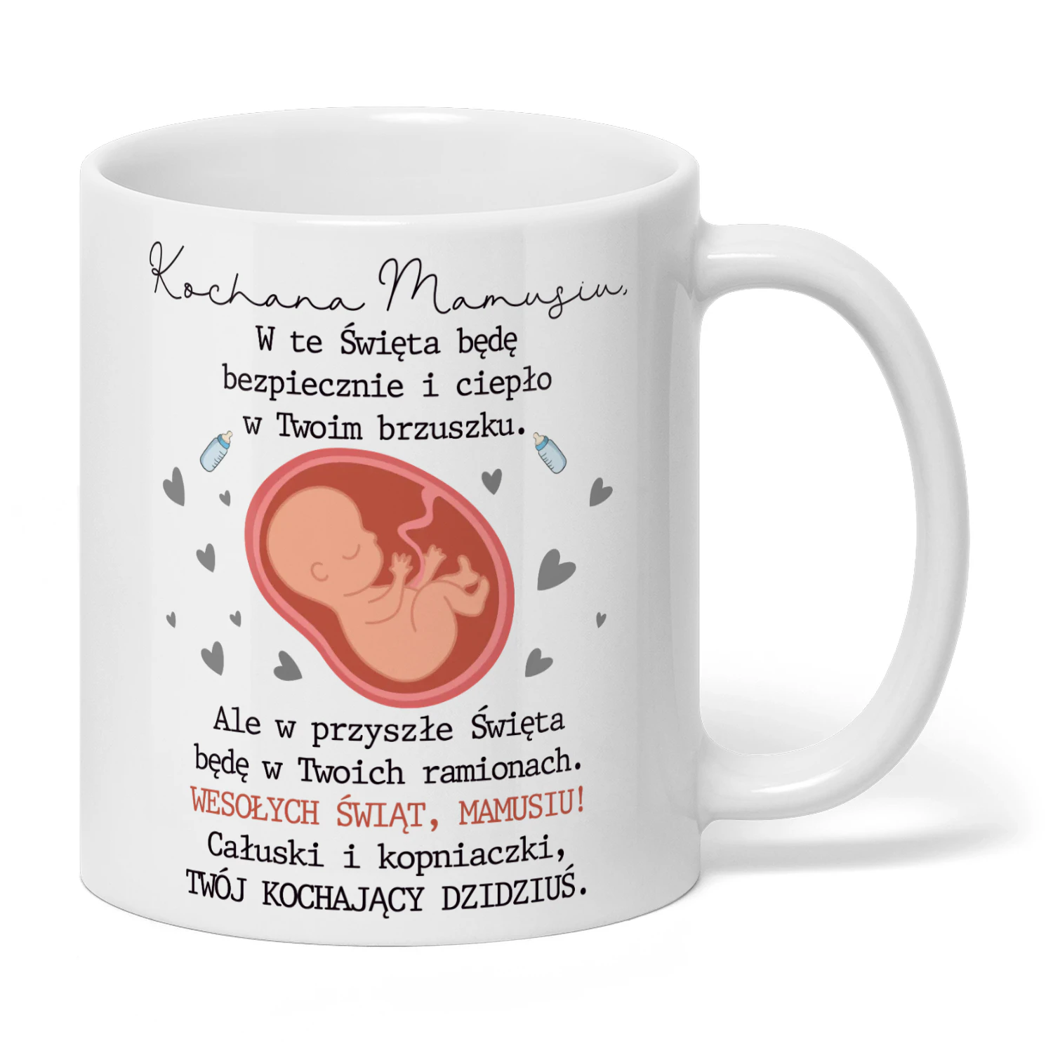 Kochana Mamusiu Wesołych Świąt