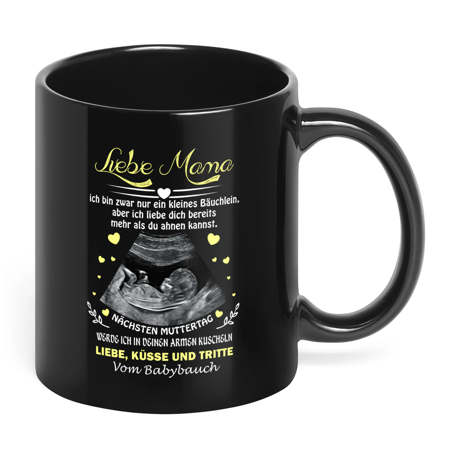 Liebe Mama ich bin zwar nur ein kleines Bäuchlein
