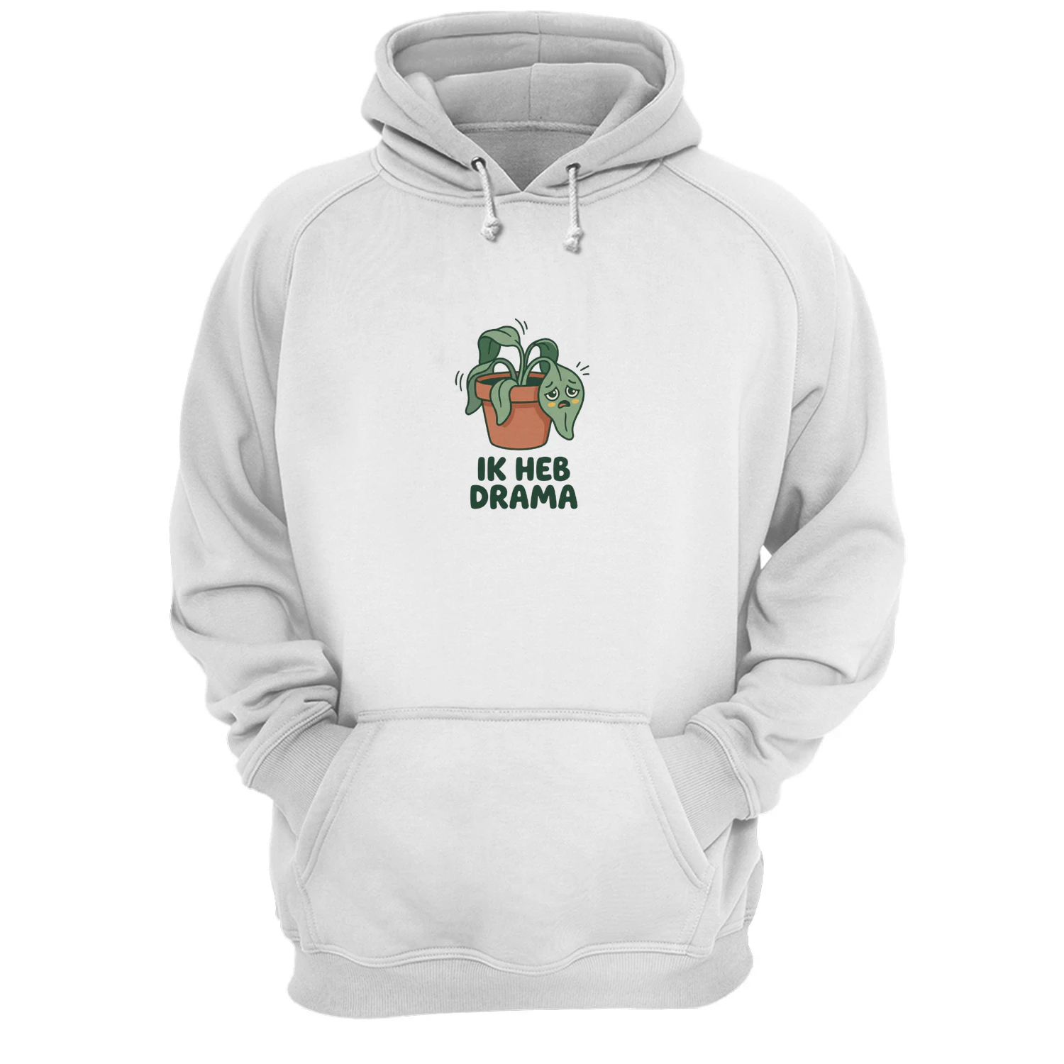 Kleine Jungle Club – Plantentoneel “Ik Heb Drama” Hoodie
