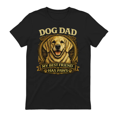 dog-dad-my-best-friend-has-paws limited edition