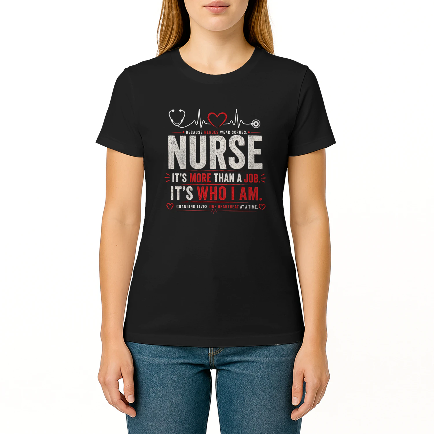  Nurse It's More Than A Job It's Who I Am Women's T-Shirt