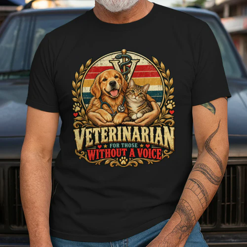 Veterinarian Animal Lover T-Shirt