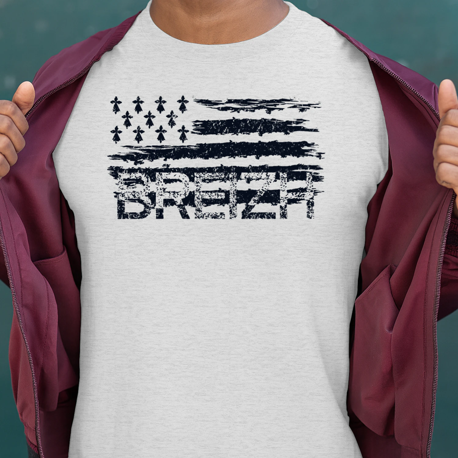 Drapeau Breton Vintage, Fierté des Origines et Identité Celtique