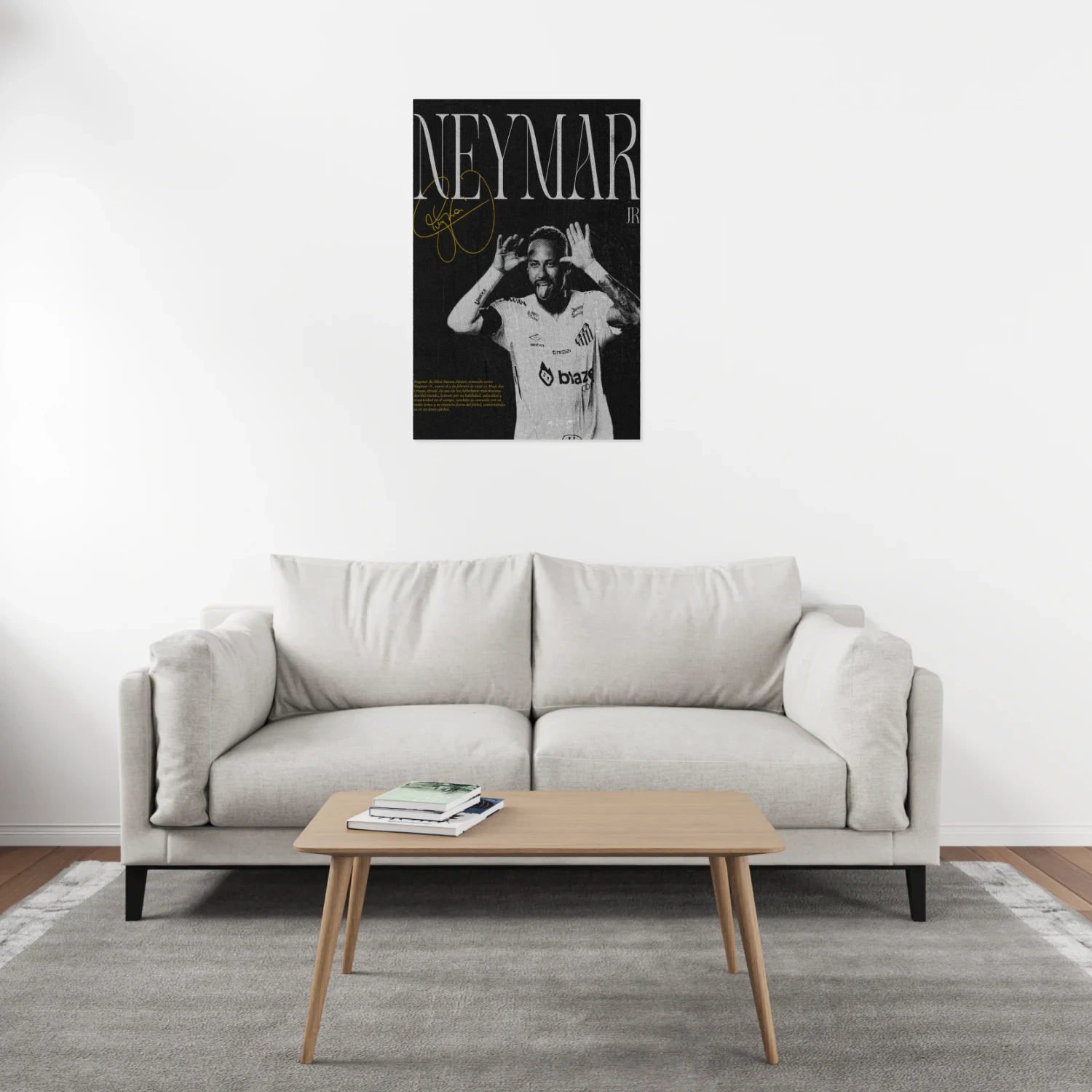 Neymar-prime canvas portrait xl