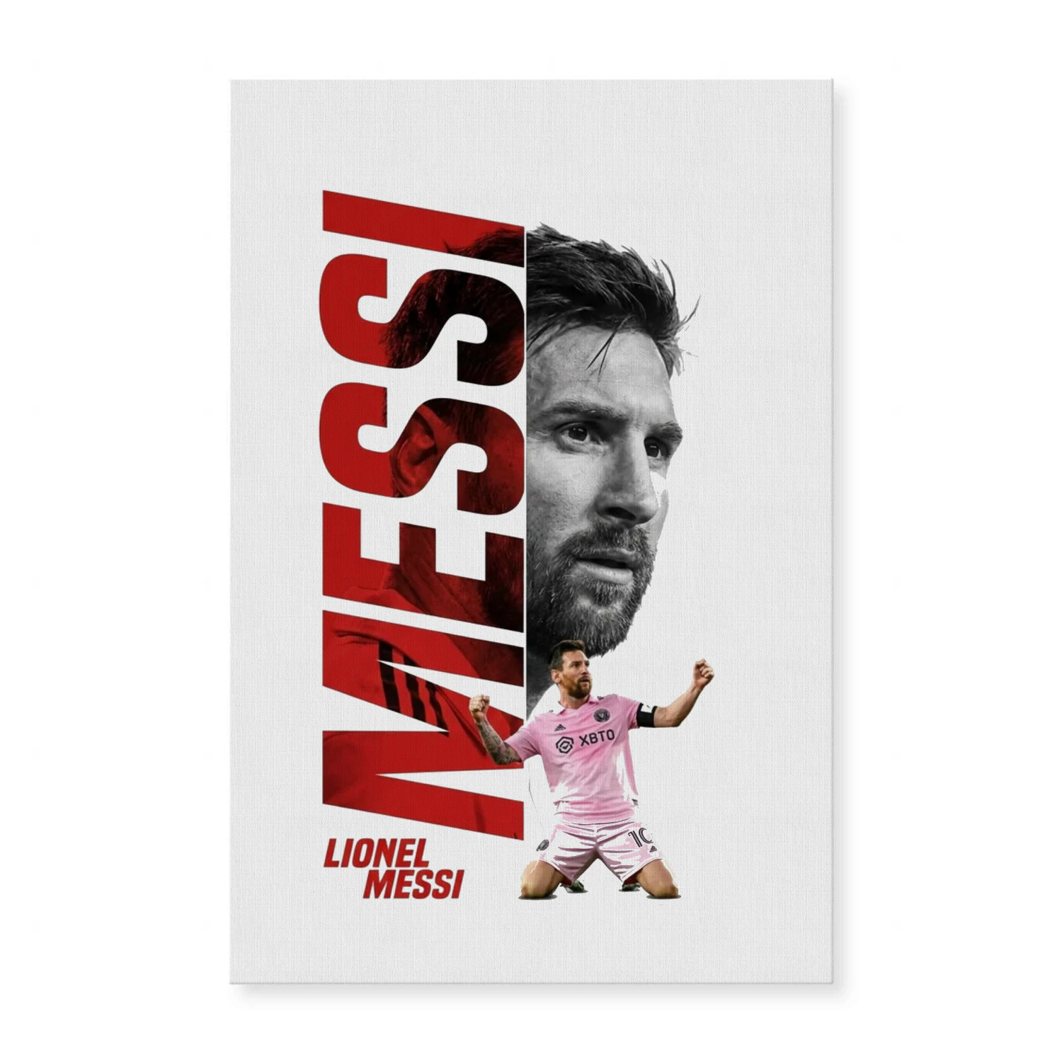 lionel messi Canvas Portrait L
