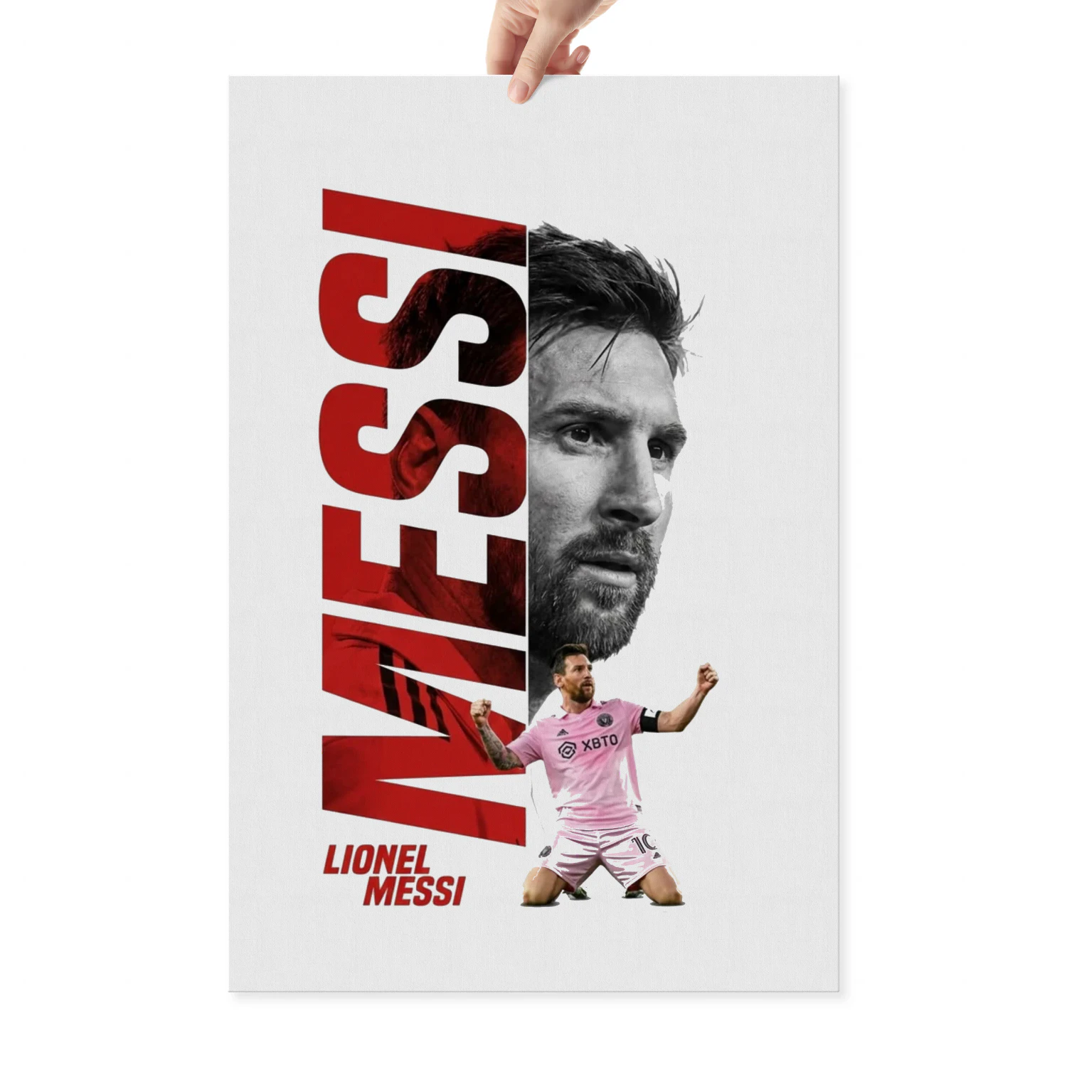lionel messi Canvas Portrait L
