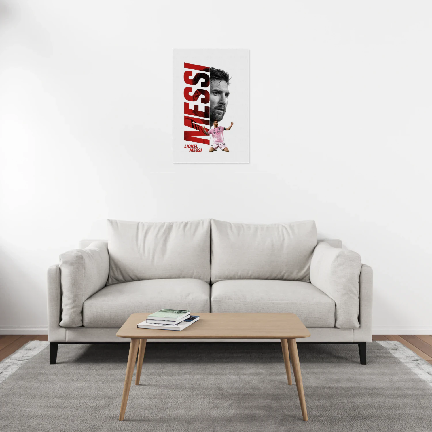 lionel messi Canvas Portrait L